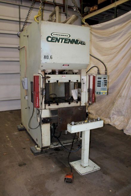 200 TON GREENERD HYDRAULIC PRESS