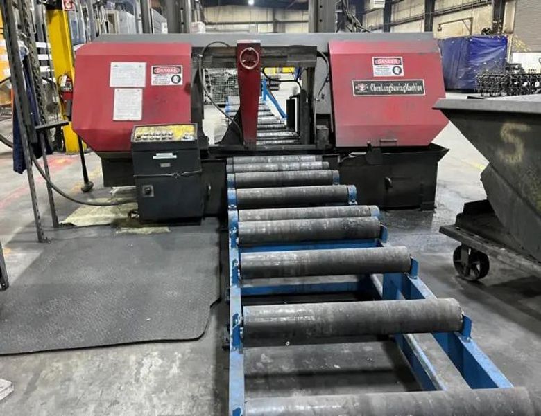 24" x 16"  CHEN LONG DOUBLE COLUMN HORIZONTAL BAND SAW