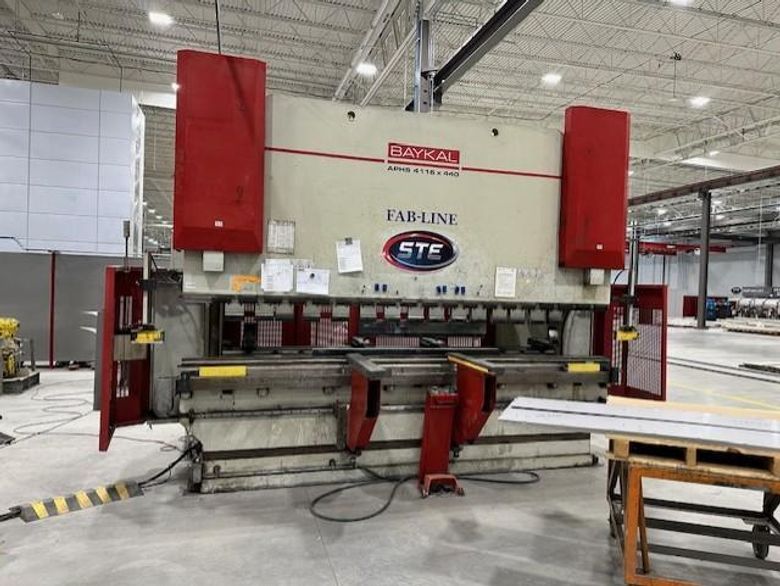 480 TON BAYKAL PRESS BRAKE