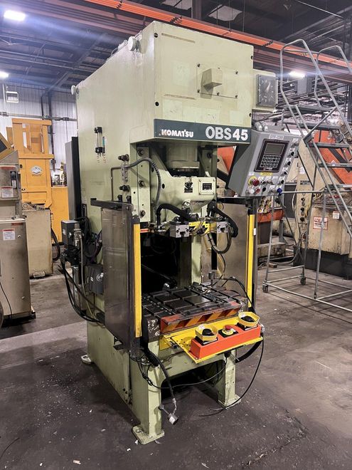 45 TON KOMATSU GAP FRAME PRESS