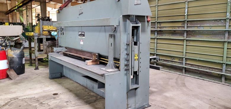 10' X 1/4" HTC HYDRAULIC SHEAR