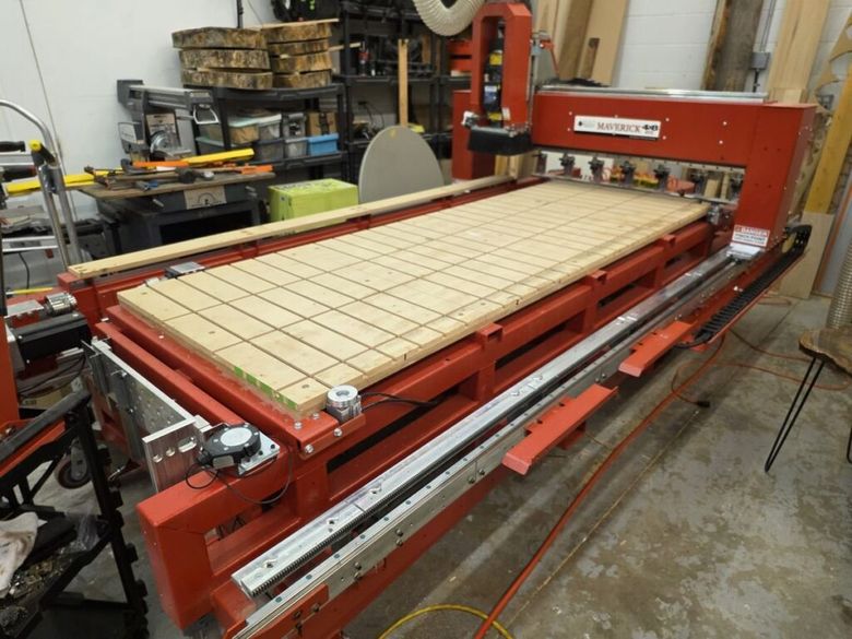Legacy Woodworking Machinery Maverick 4′ x 8′ CNC Router with Rotary Turning Center (2025)
