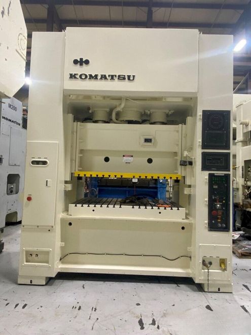 Komatsu E2M200 200 Ton Straight Side Mechanical Stamping Press