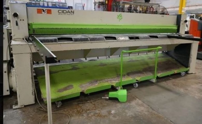 CIDAN EVO DUO 30 122″ x 9 Gauge Power Squaring Shear (2015)