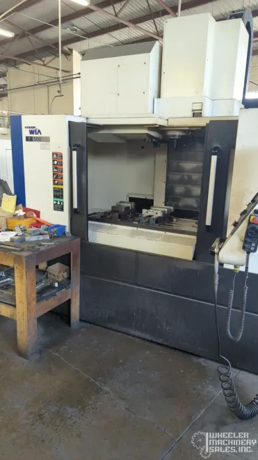 2016 HYUNDAI WIA F500 Vertical Machining Center #8339 #1