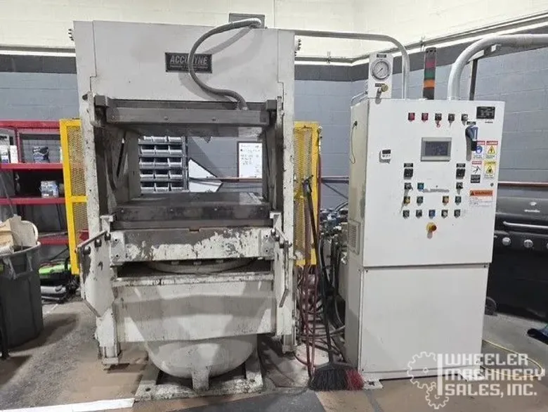 2021 ACCUDYNE 500 Ton Heated Platen Up Acting Press #8334