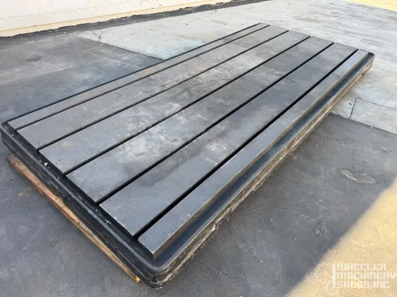 55" x 132" x 6" Thick Cast Floor Plate #8161