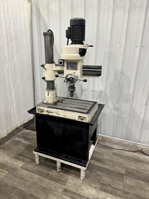 3' X 4-1/2" RONG FU RADIAL ARM DRILL: STOCK #78973