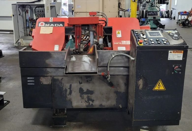 Amada HFA-250W 10″ x 10″ Automatic Horizontal Band Saw (2015)