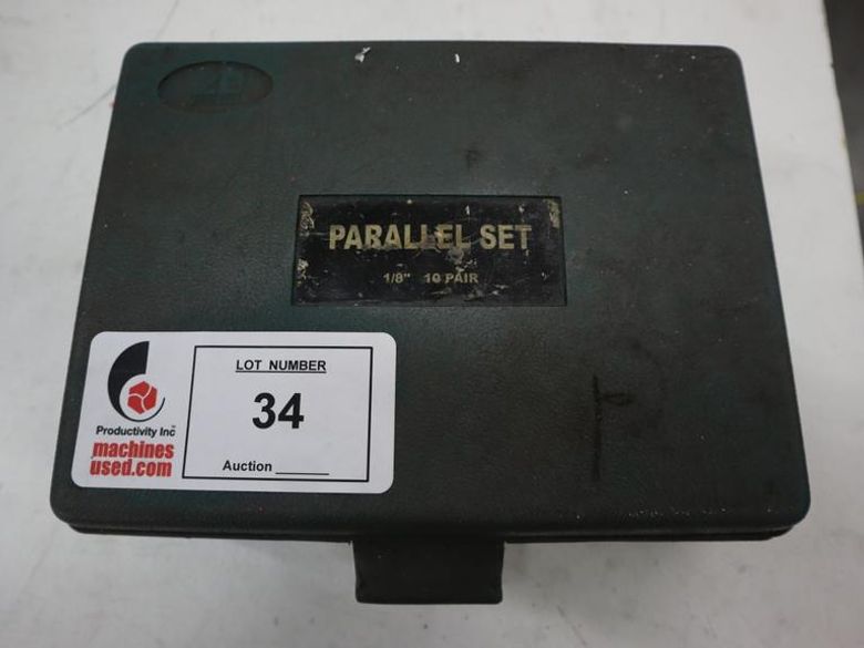 HANGDA Vise Parallel Set, 1/8"x6" (10) Pair-1/2" - 1-5/8"- Auction Item