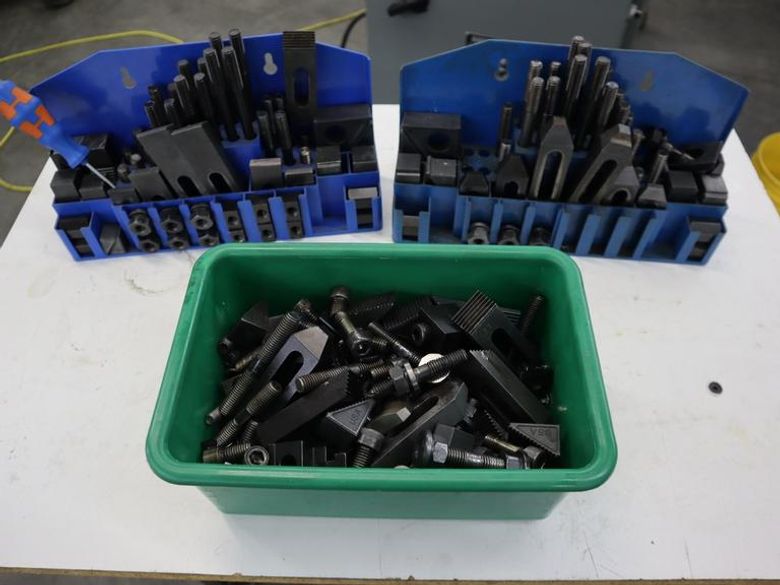 Step Clamps, T-Nuts, Bolts, Nuts- Auction Item