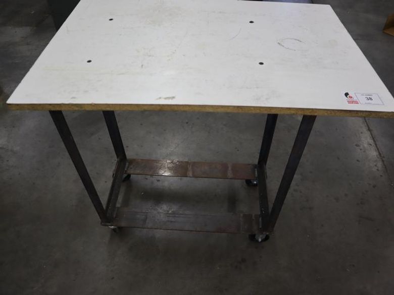 Rolling Table on Casters- Auction Item