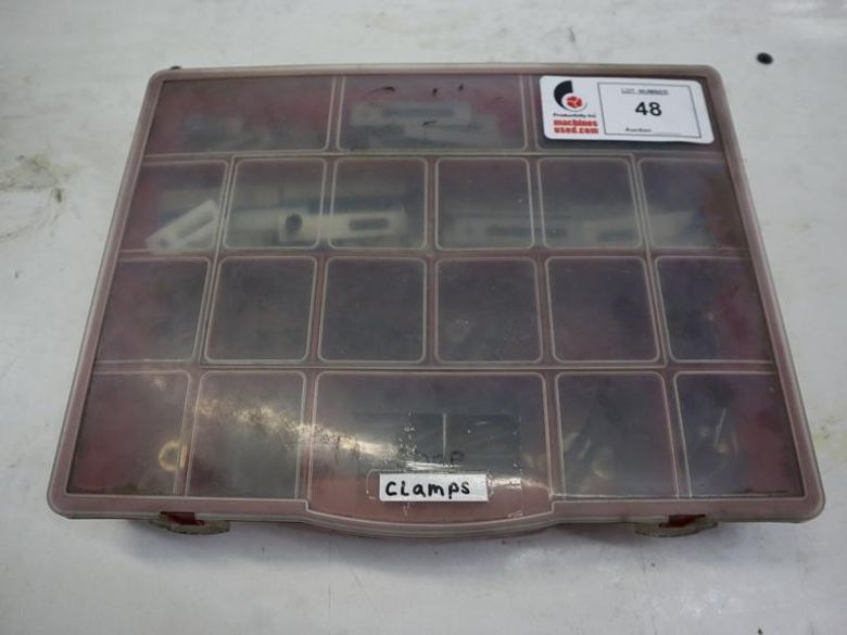 Clamp Set with Divider Case- Auction Item