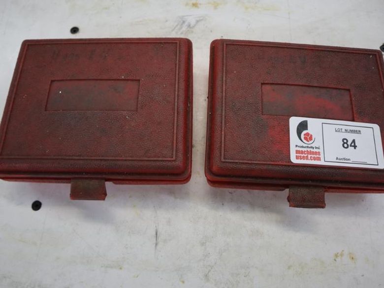 Parallel Sets 6" x 1/8", (2) Sets,  (1) Full Set, (1) Partial 1/2" - 1-5/8"- Auction Item
