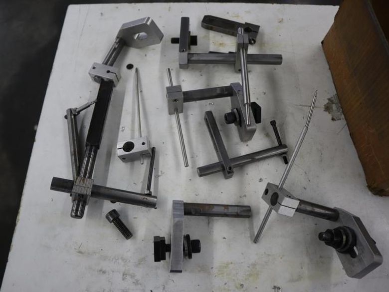 Adjustable Work Stops, Vise and Table Mounted- Auction Item