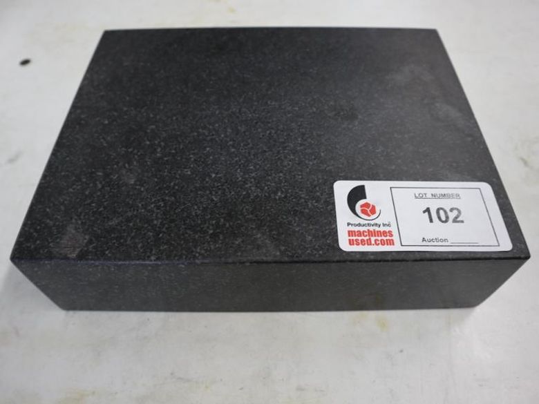 Black Granite Surface Plate 12" x 9.25" x 3"- Auction Item