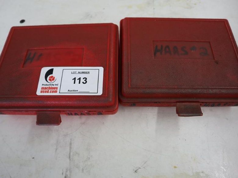 Steel Parallel Sets (2) Complete in Plastic Cases, 1/2" - 1-5/8"- Auction Item
