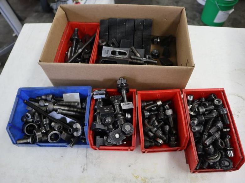 Clamp Down Hardware, Assorted 1/2", Studs, Strap Clamps, Risers, Etc.- Auction Item