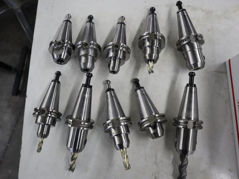 CAT40 End Mill Type Tool Holders (10pcs)- Auction Item