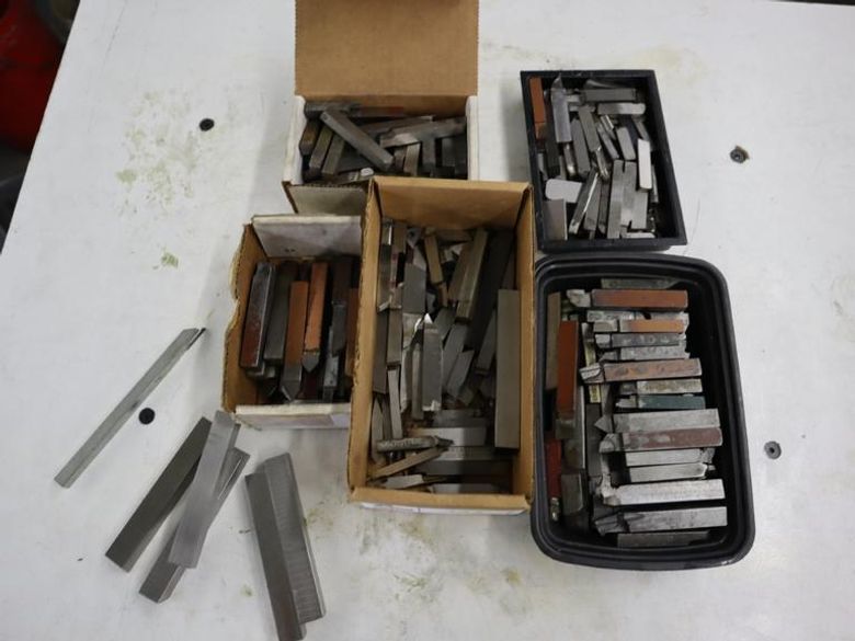 Lathe HSS and Cemented Carbide Stick Tooling, 3/8" - 5/8"- Auction Item