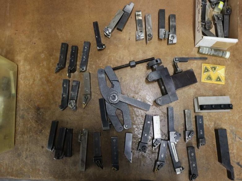 Lathe Inserted Stick and Knurling Tools, Assorted- Auction Item
