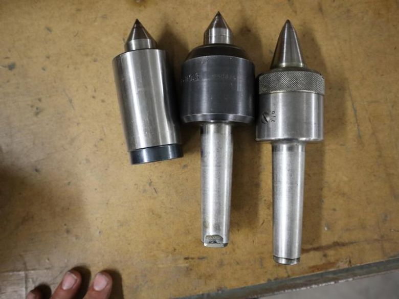 Eagle & Favor #3 Live Centers with Dead Center and Adapter- Auction Item