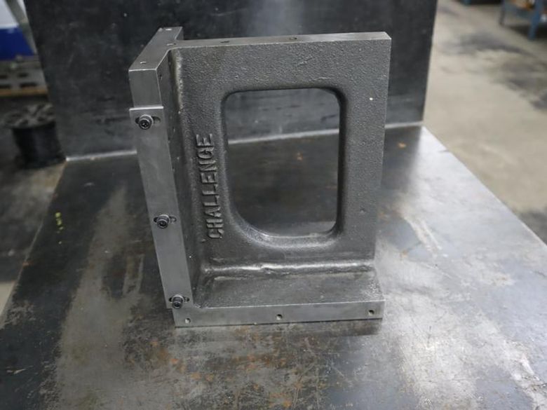 Challenger Cast Iron Angle Plate 5" x 10" x 5.5"- Auction Item