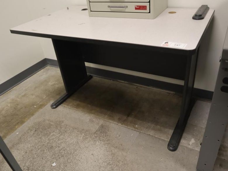Work Table with Formica Top - CONTENTS NOT INCLUDED- Auction Item