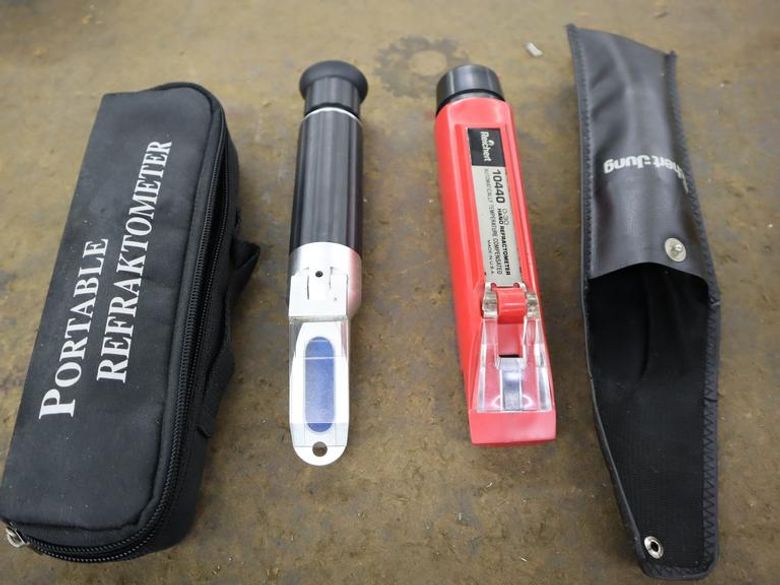 Portable Coolant Refractometers (2pcs)- Auction Item