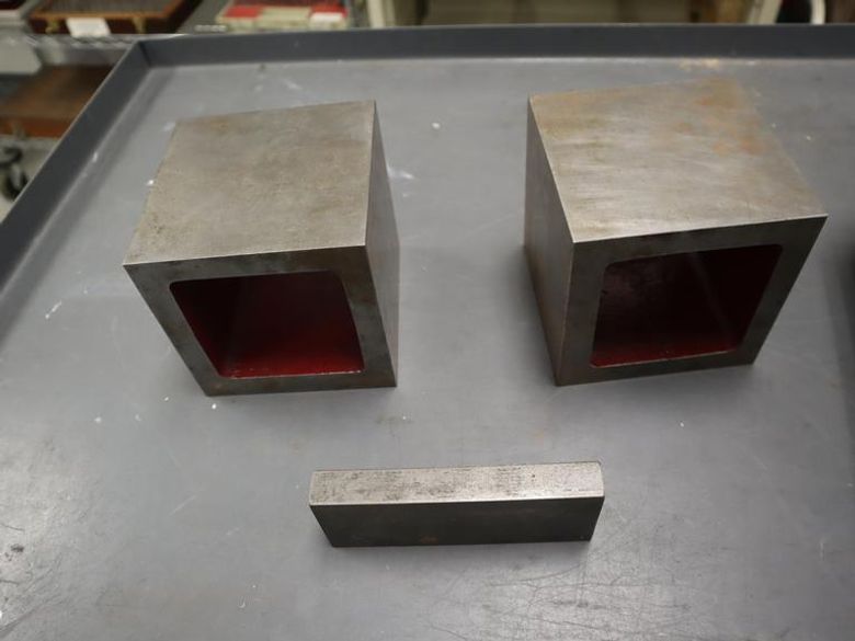 SPI Precision Ground Squares (2pcs) 2" x 2" x 2"- Auction Item