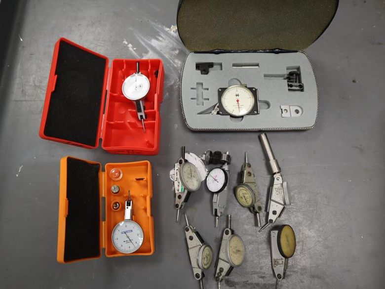 Dial Indicators, Various Brands and Types, Interapid, SPI, Starrett, Pro Check and More- Auction Item