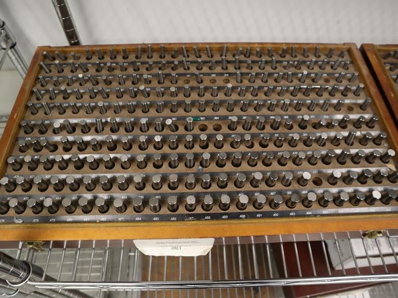 Gage Pin Sets (2), (1) Set .250" - .500" in .001" Increments, (1) Set .2515" - .5005" in .001" Increments- Auction Item