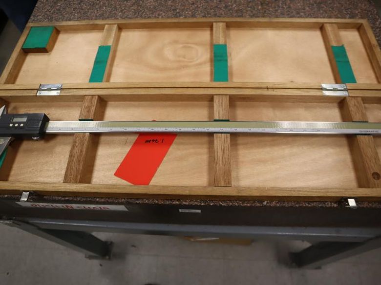 Mitutoyo 500-506 24" Digital Caliper in Wood Case- Auction Item