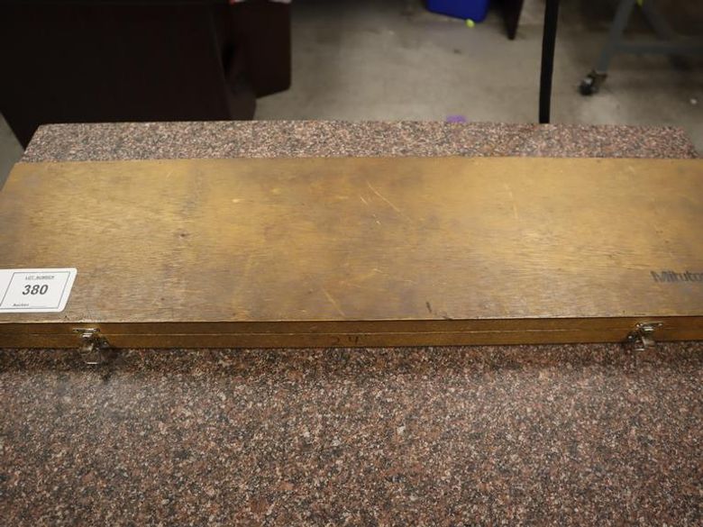 Mitutoyo 500-506-10 24" Digital Caliper in Wood Case- Auction Item