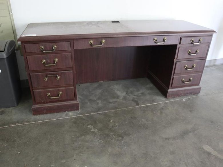 Wood Desk- Auction Item