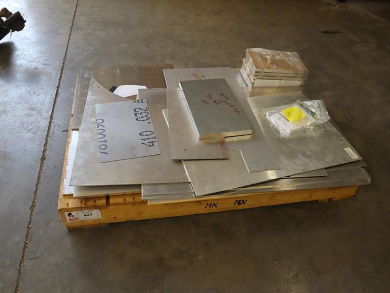 Surplus Aluminum Plate and Sheet- Auction Item