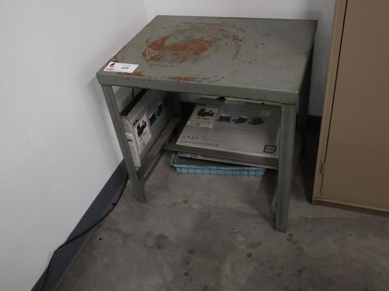 Metal Table- Auction Item