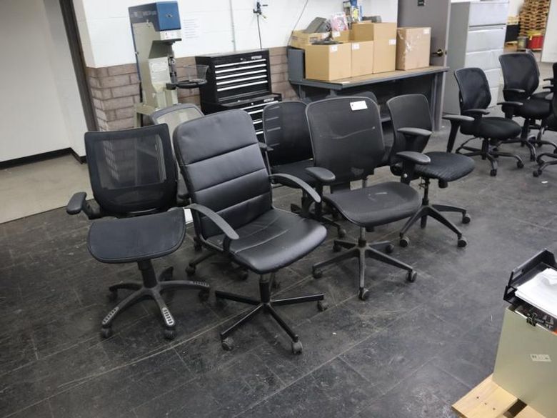 Assorted Office Chairs (7)- Auction Item