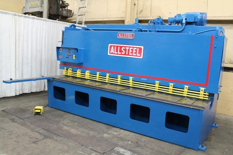 12' X 1/4' ALLSTEEL HYDRAULIC SHEAR: STOCK #62234