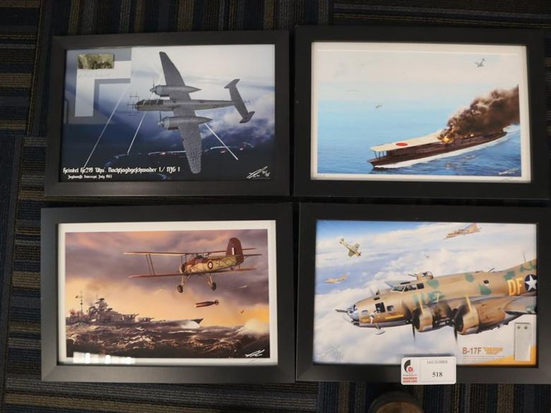 World War II Collector Historical Photos (4)- Auction Item