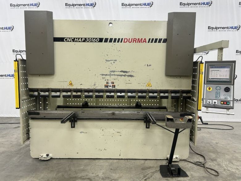 Durma CNC HAP 30160 176 Ton x 10′ CNC Press Brake