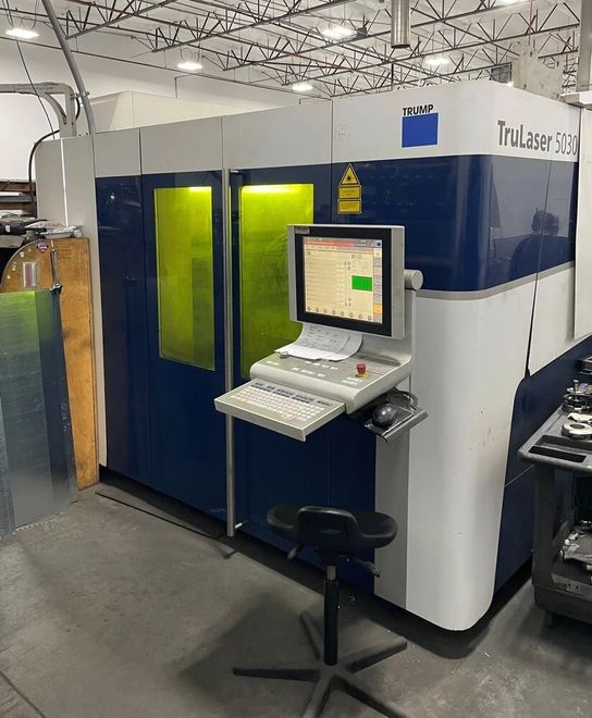 Trumpf TruLaser 5030 5′ x 10′ 5kW CNC Fiber Laser