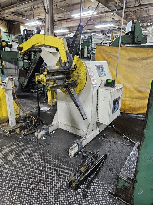 6000 LB X 12" X .156" COE, LITTELL, CWP SERVO FEED LINE
