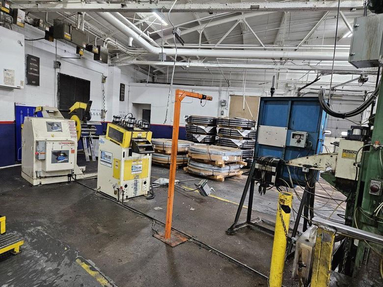 6000 LB X 12" X .125" COE DALLAS CWP SERVO FEEDLINE