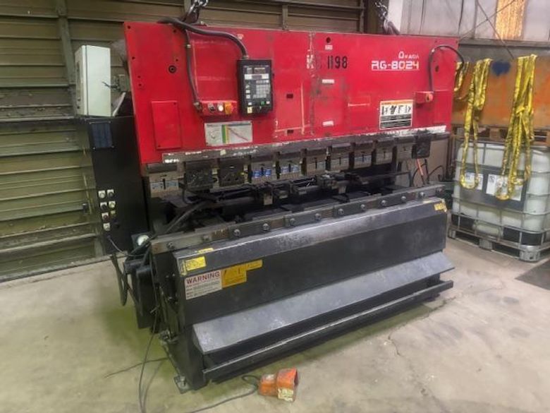 80 TON X 98.6" AMADA 8024LD PRESS BRAKE