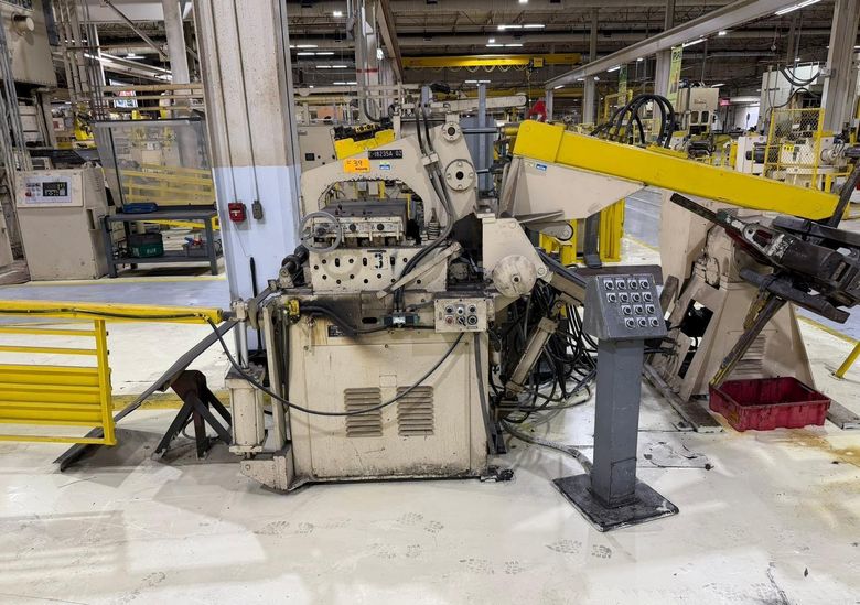 10,000 LB X 12" X .125" LITTELL UNCOILER AND STRAIGHTENER