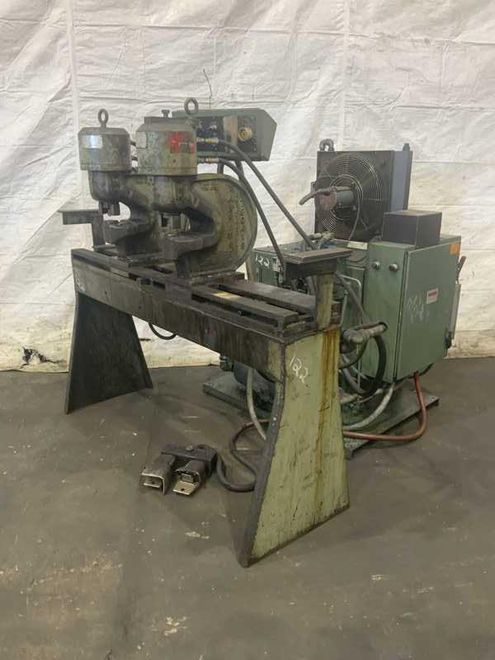 (2) 90 TON W A WHITNEY FLANGE HYDRAULIC PUNCH PRESS: STOCK #78821