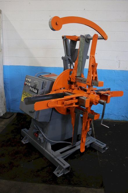 4000 LBS X 12" PERFECTO MOTORIZED COIL REEL: STOCK #76386