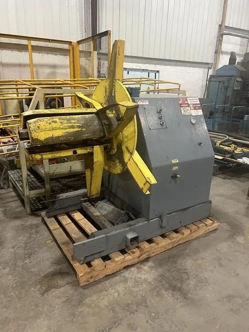 6000 LB X 24" AMERICAN STEEL LINE MOTORIZED UNCOILER
