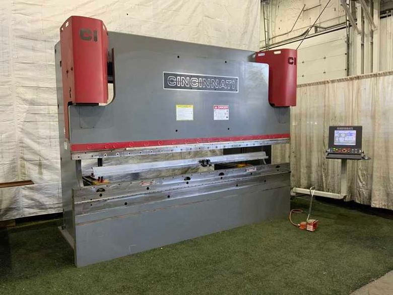 2015 Cincinnati 175BX10 175 Ton x 12′ Hydraulic Press Brake (Low Hours)